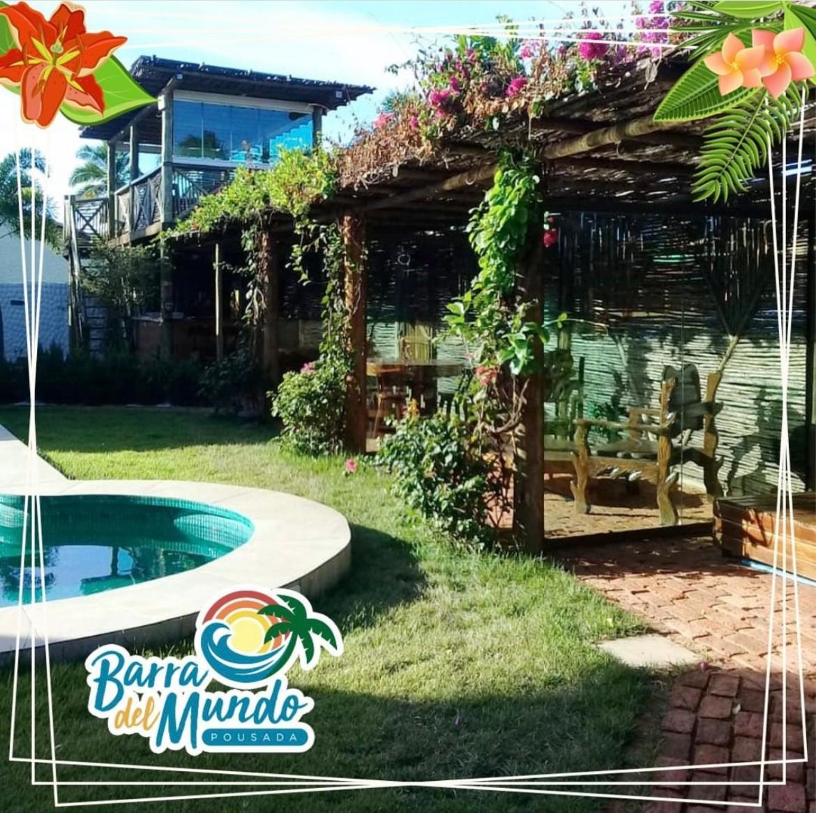Pousada Barra del Mundo Barra Grande  Exterior foto